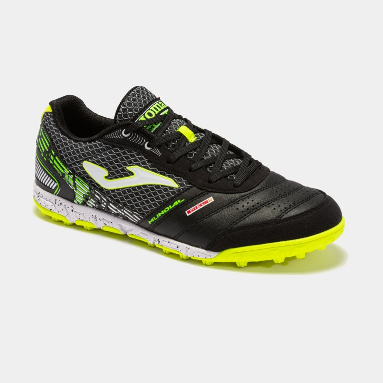 Joma Mundial 2201 Turf Soccer Shoe Black - MUNW2201TF-JOMA by Joma | Available at Niky's Sports