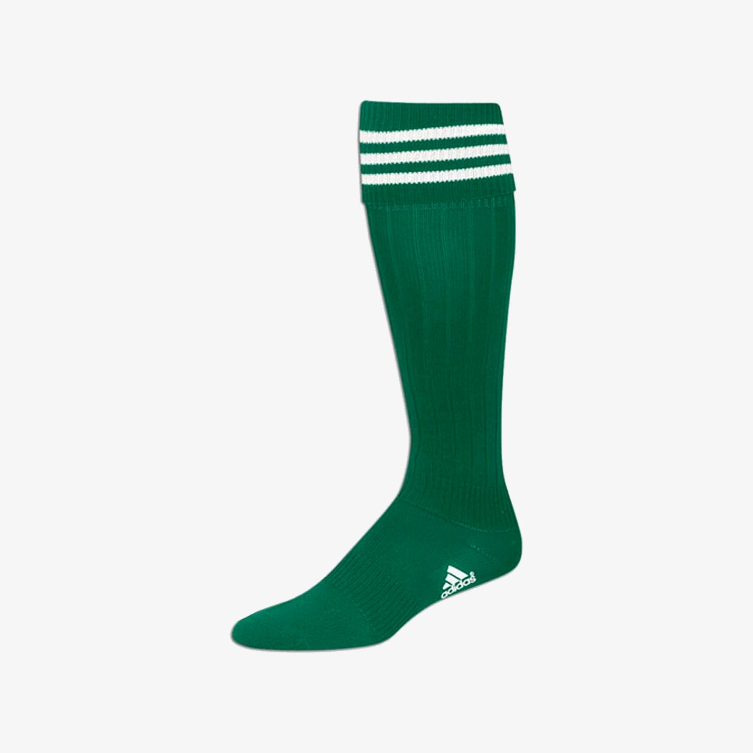 3-Stripe Soccer Sock Forest- XSmall - 216250-ADIDAS by Adidas | Available at Niky's Sports