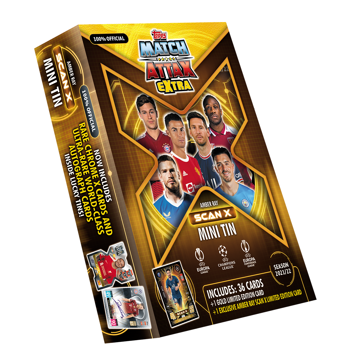 Topps Match Attax Extra Mini Tin 21/22