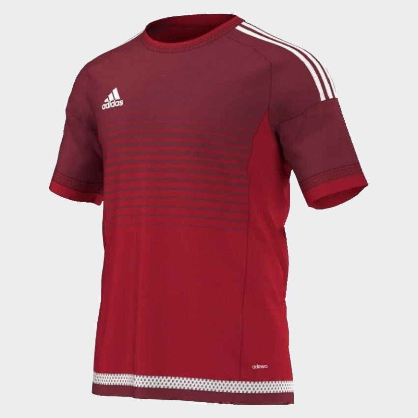 Campeon 15 SS Jersey - Red/Burguny/White - M62501-ADIDAS by Adidas | Available at Niky's Sports