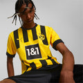 Borussia Dortmund Home 22/23 Authentic Jersey Men - 765882-01-PUMA by Puma | Available at Niky's Sports