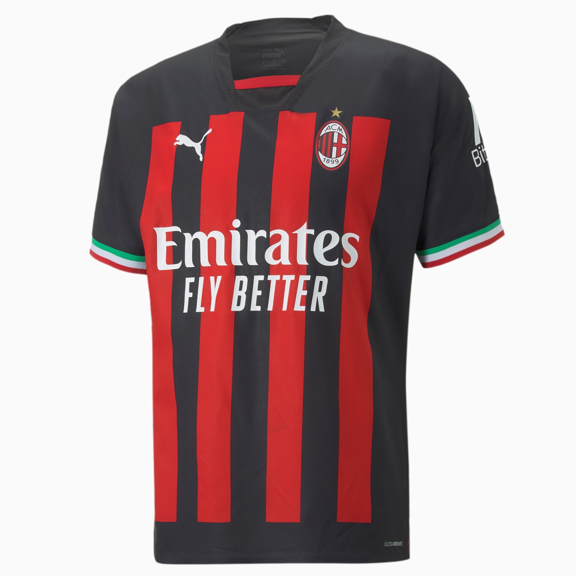 Puma A.C. Milan Home 22/23 Authentic Jersey Men
