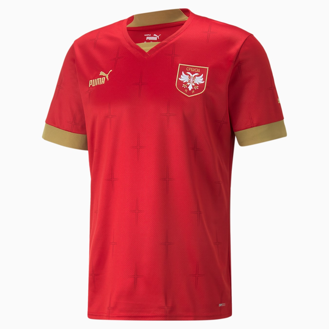 PUMA Serbia MEN'S Home SOCCER Jersey WC22 - 765760-01-PUMA by Puma | Available at Niky's Sports