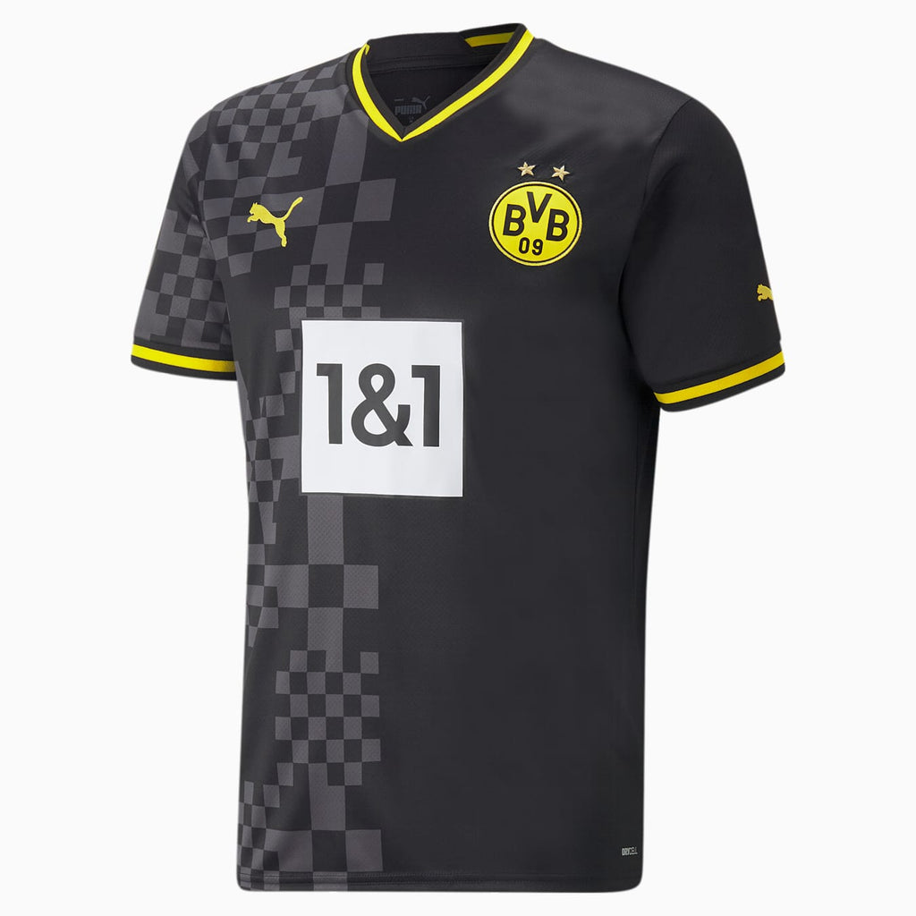 Puma Borussia Dortmund Away 22/23 Replica Jersey Men - 765884-02-PUMA by Puma | Available at Niky's Sports