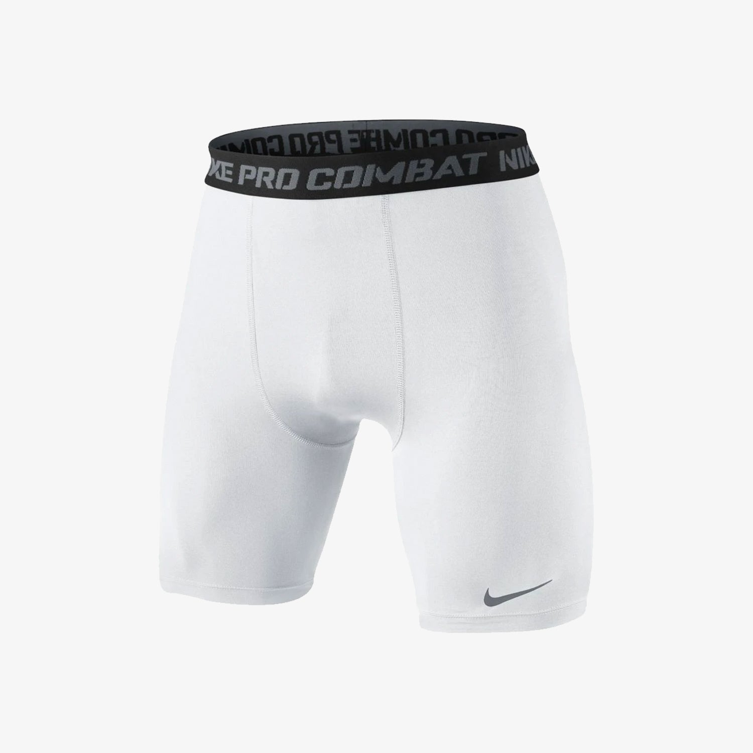 Men's Pro Core Compression Shorts 6" White