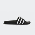 Men's Adilette Slides - Black/White - 280647-ADIDAS by Adidas | Available at Niky's Sports