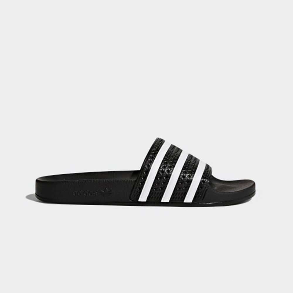 Men's Adilette Slides - Black/White - 280647-ADIDAS by Adidas | Available at Niky's Sports