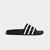 Men's Adilette Slides - Black/White - 280647-ADIDAS by Adidas | Available at Niky's Sports