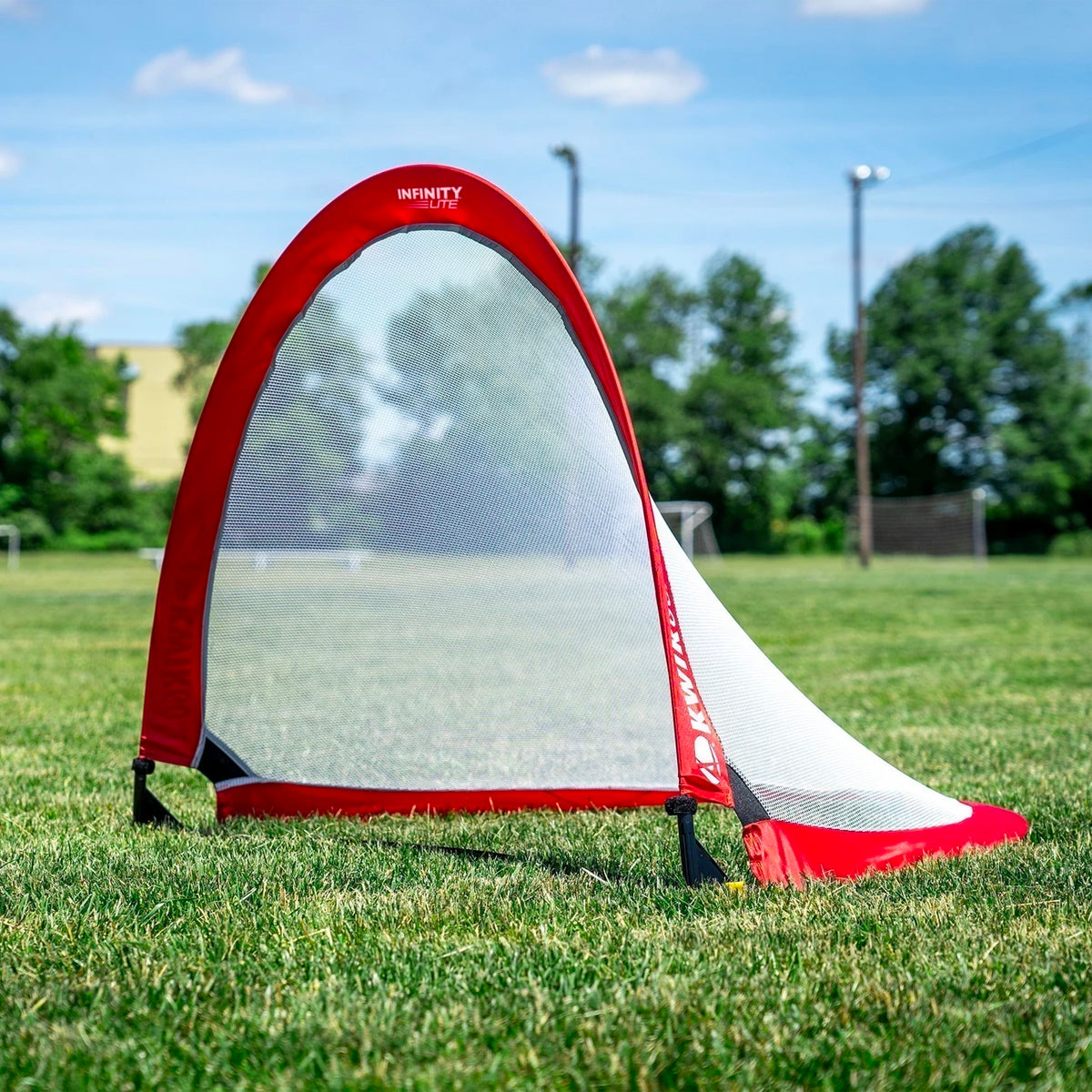 Kwik Goal Infinity Lite Pop-Up Goal 4 Footer - Set of 2 - 2B7504-KWIKGOAL by Kwikgoal | Available at Niky's Sports