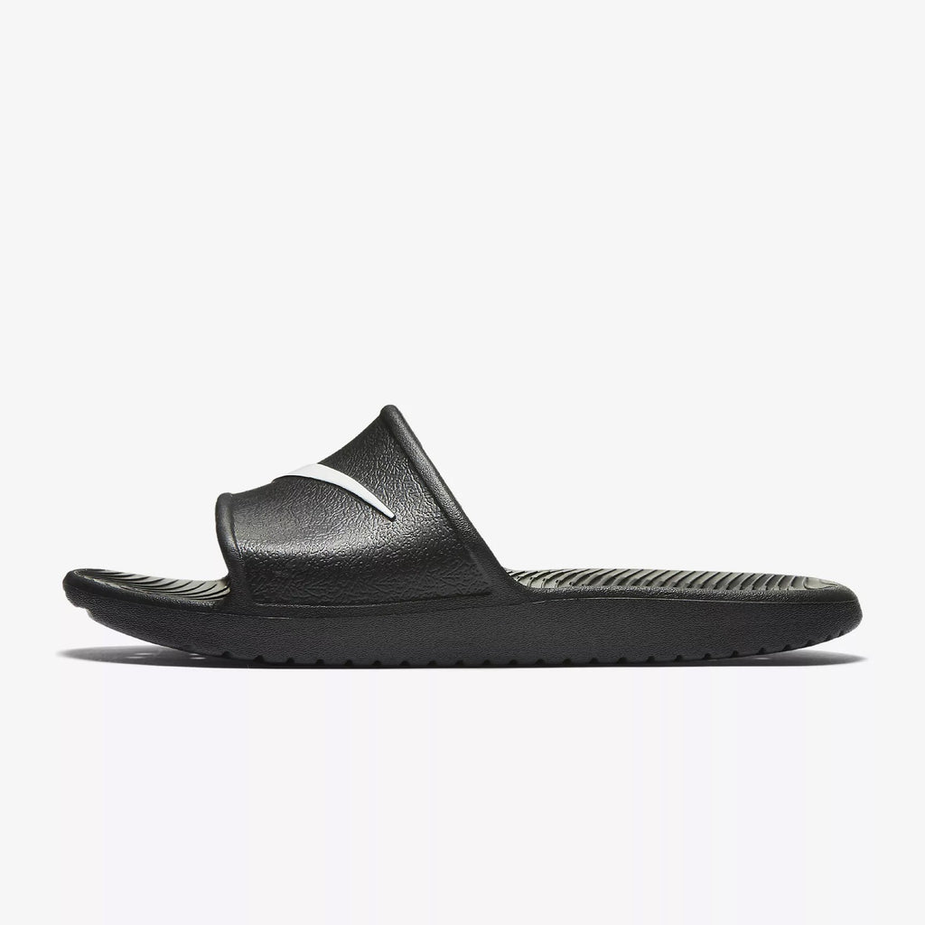 Men's Kawa Shower Slide - Black/White - 832528-001-NIKE by Nike | Available at Niky's Sports