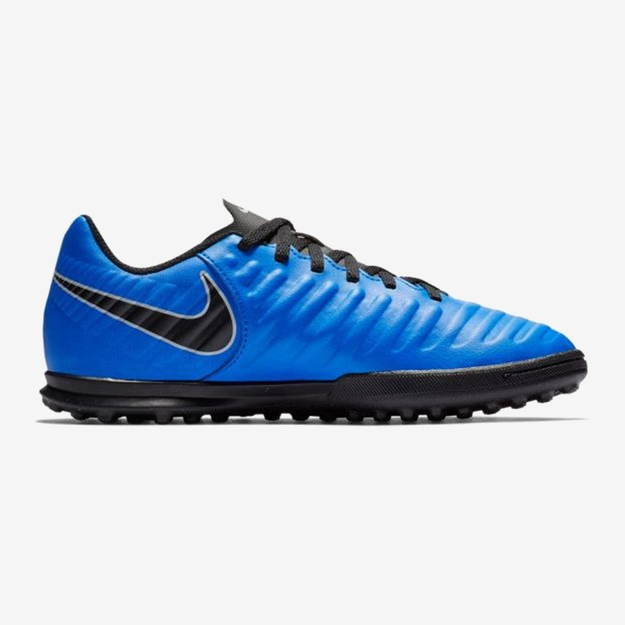 Kid's Tiempo LegendX 7 Club Turf Soccer Shoes - Racer Blue - AH7261-400-NIKE by Nike | Available at Niky's Sports