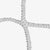 Fusion 120 Soccer Goal Net, 8H x 24W x 3D x 4 1/2B, 120mm mesh, Solid Braid Knotless