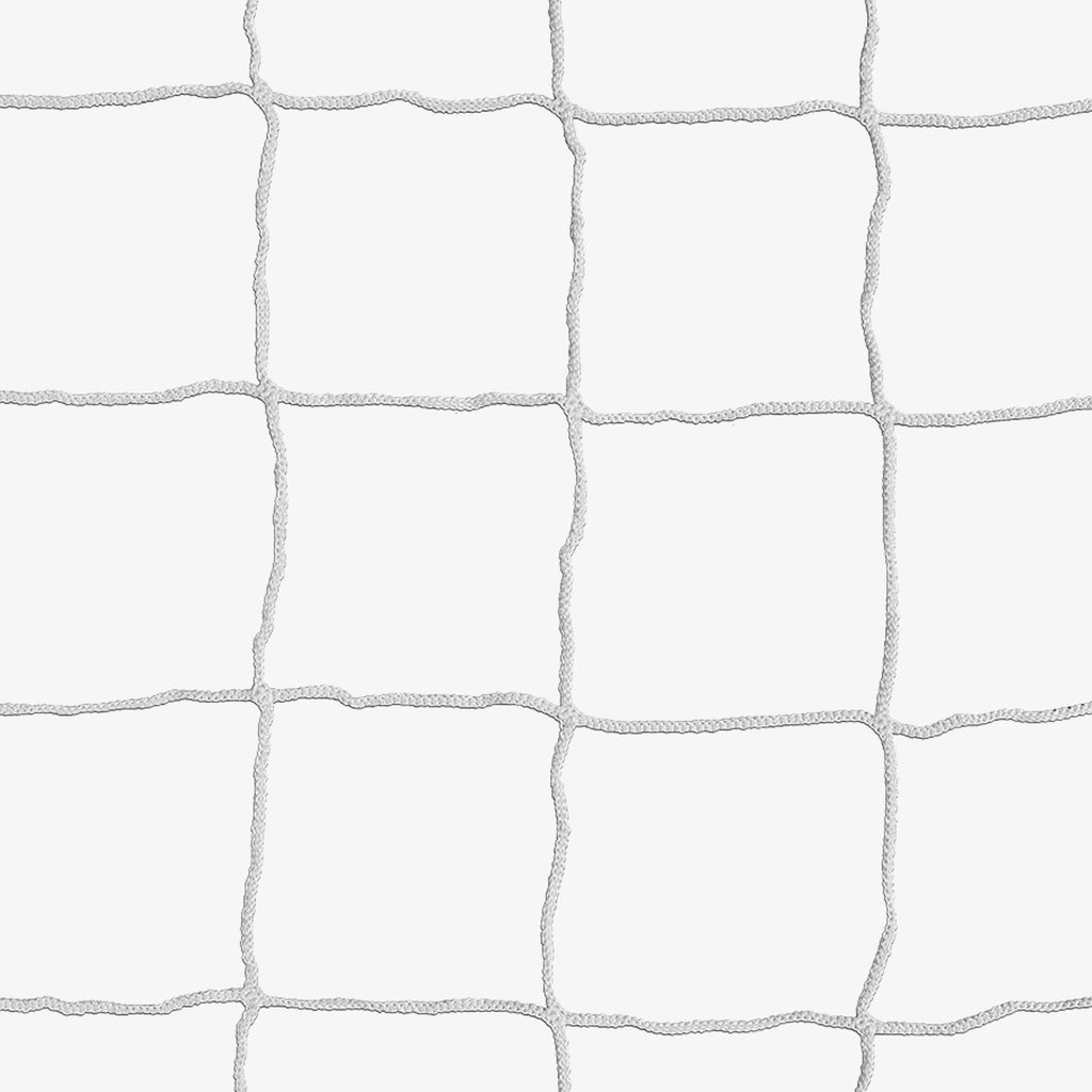 Fusion 120 Soccer Goal Net, 8H x 24W x 3D x 4 1/2B, 120mm mesh, Solid Braid Knotless