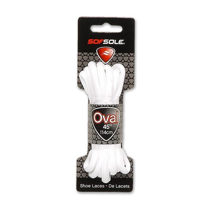 SS Athletic White Oval Lace 45" - 83023-IMPLUS by Implus | Available at Niky's Sports