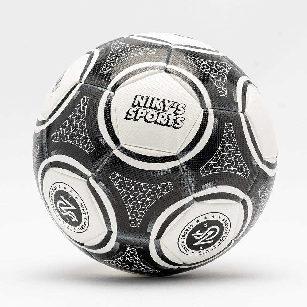 Nikys Sports Match Ball - White/Black