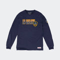 LA Galaxy Long Sleeve Tee Men's - 4473-010-7LGAYFS-MITCHELL & NESS by Mitchell & Ness | Available at Niky's Sports