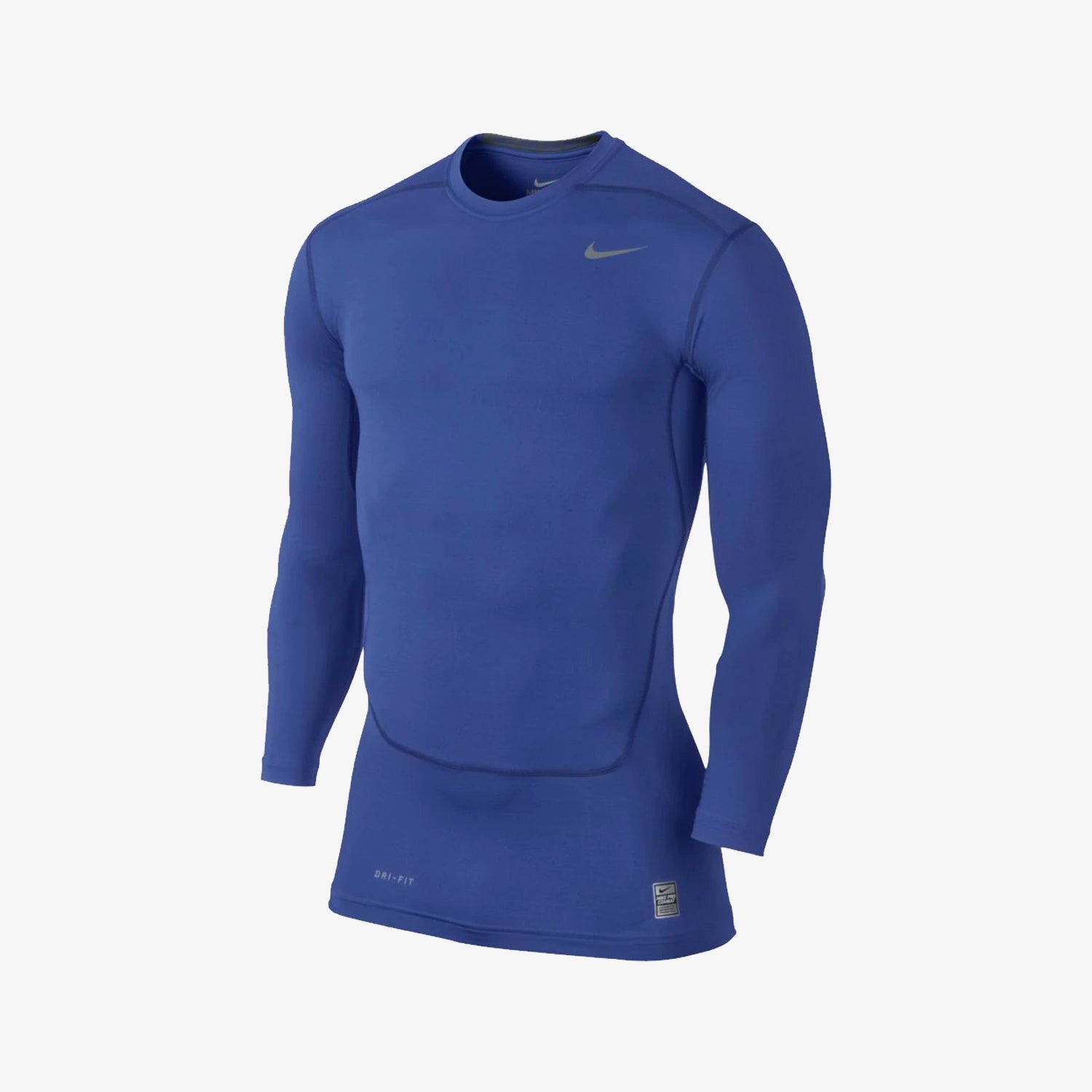 Men's Pro Combat Core Compression Long Sleeve - Royal