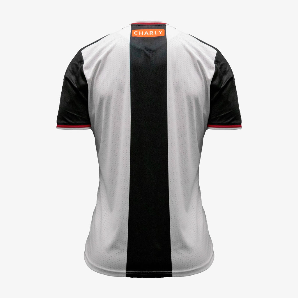 Mens C.N.S.N.T Cuervos 18/19 Home Soccer Jersey - White/Black/Green/Red - 5018252-CHARLY by Charly | Available at Niky's Sports