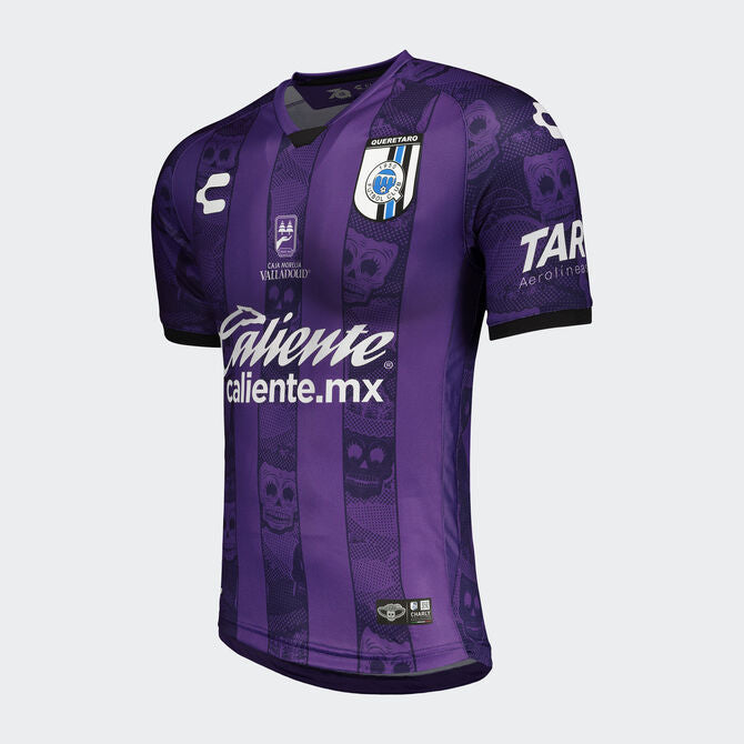Queretaro Playera Dia De Muertos Hombres | Queretaro Day Of The Dead Jersey Men's - 5018843-CHARLY by Charly | Available at Niky's Sports