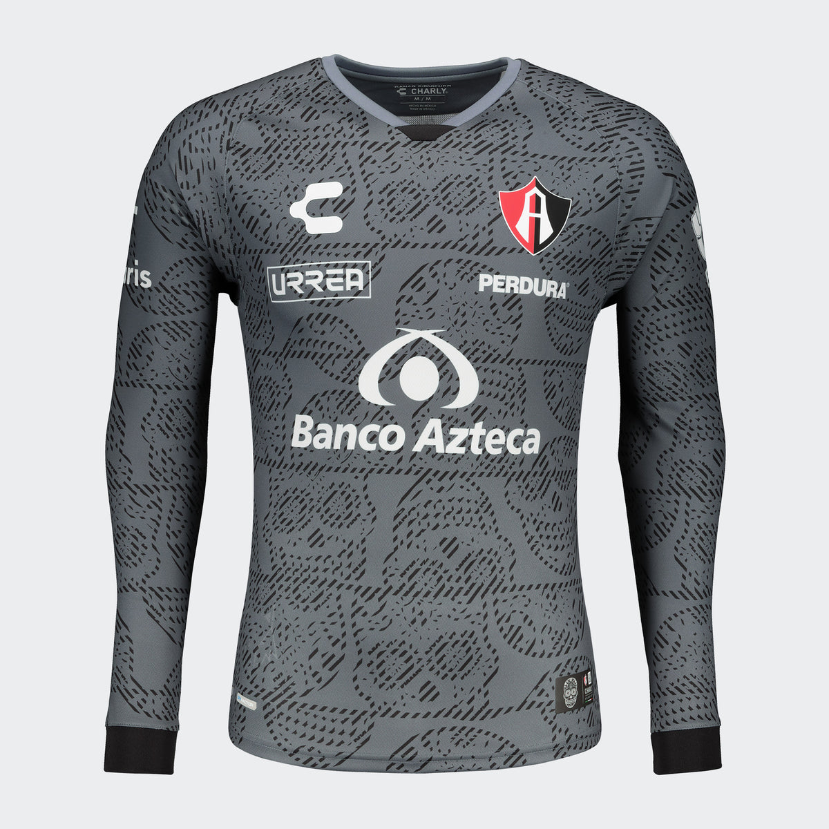 ATLAS DIA DE MUERTOS PLAYERA MANGS LARGA HOMBRE | ATLAS DAY OF THE DEAD LONG SLEEVE JERSEY MEN&#39;S - 5018864-CHARLY by Charly | Available at Niky&#39;s Sports