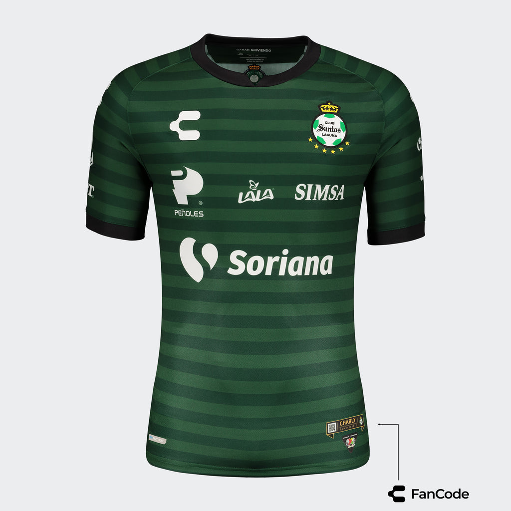 Men's Santos Laguna Away Jersey 21/22 - 5019082-CHARLY by Charly | Available at Niky's Sports