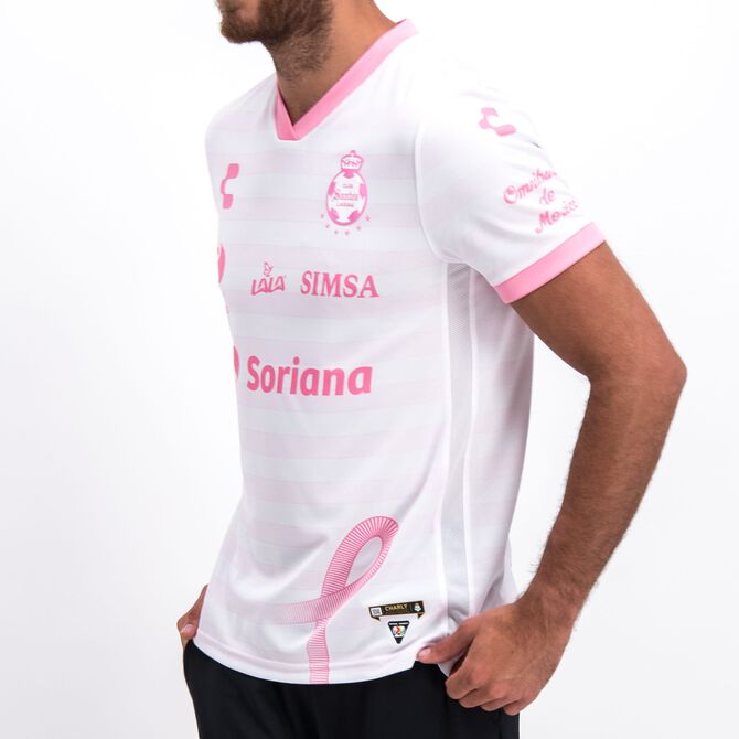 Santos Pink Special Edition Jersey for Men - 5018945-CHARLY by Charly | Available at Niky's Sports