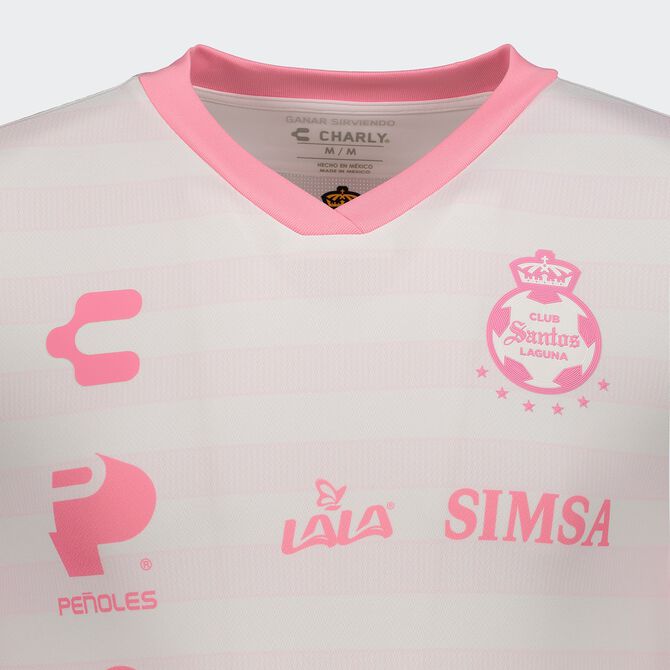 Santos Pink Special Edition Jersey for Men - 5018945-CHARLY by Charly | Available at Niky's Sports