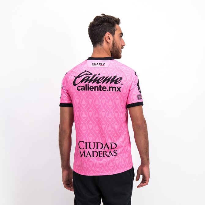 Charly Leon Pink Special Edition Jersey for Men - 5019222-CHARLY by Charly | Available at Niky's Sports