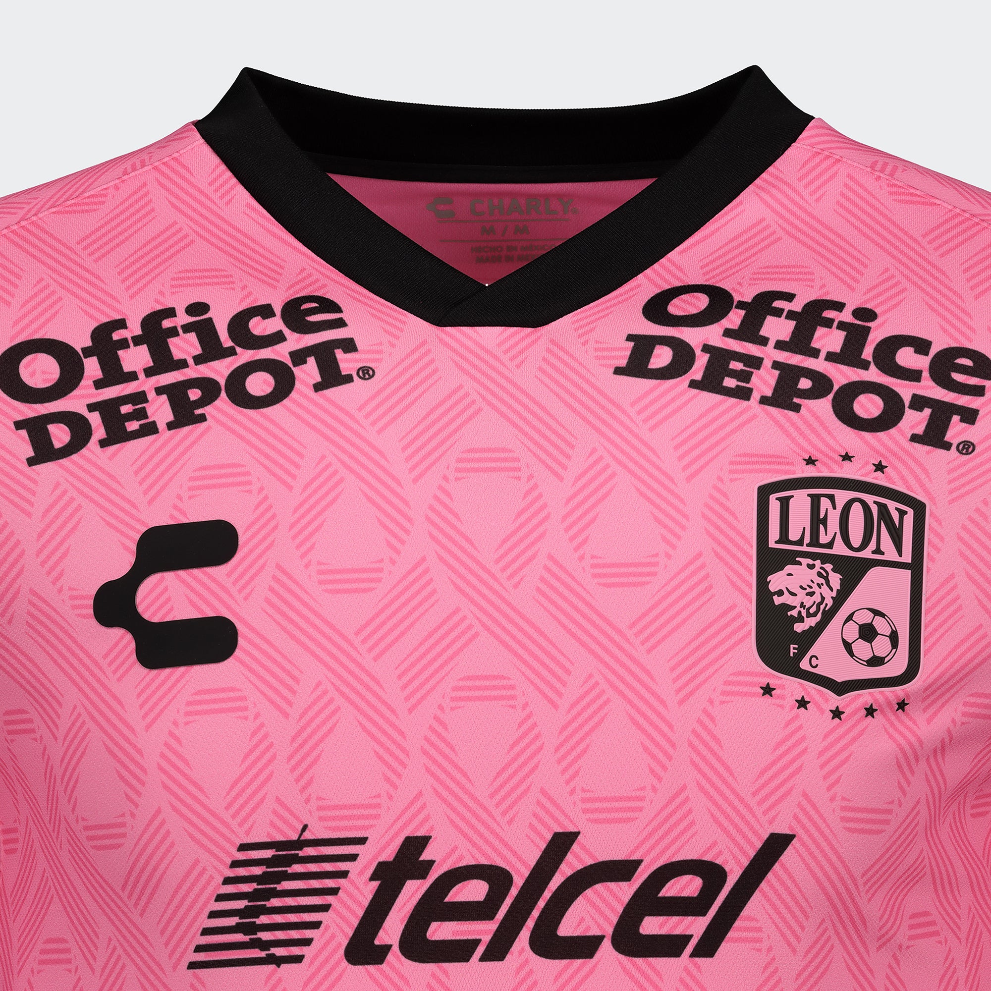 Charly Leon Pink Special Edition Jersey for Men - 5019222-CHARLY by Charly | Available at Niky's Sports