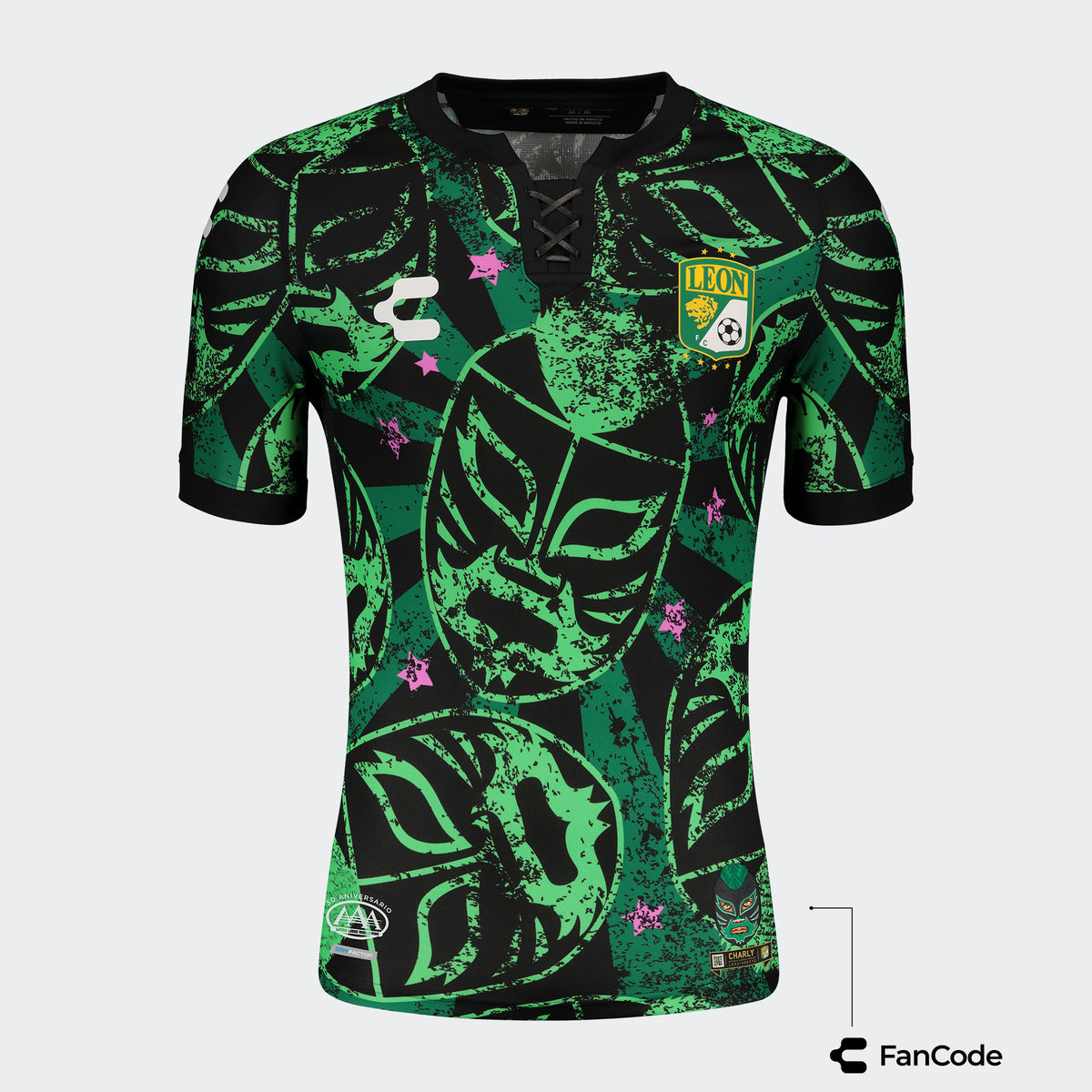 Charly Leon Lucha Libre AAA Special Edition Jersey for Men 2021/22 - 5019248-CHARLY by Charly | Available at Niky&#39;s Sports