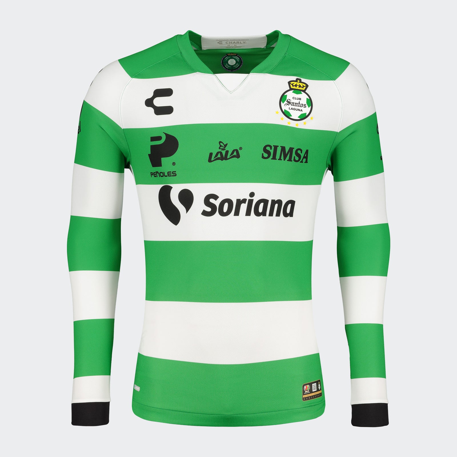 Charly Santos Home Long Sleeve Jersey for Men 22/23 - 5019419103-CHARLY by Charly | Available at Niky's Sports