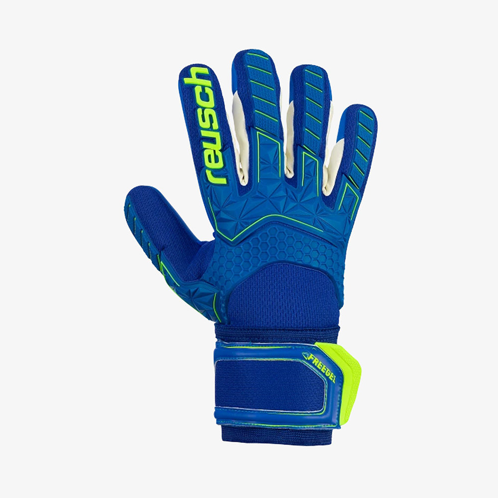 Attrakt Freegel S1 Finger Support Goalkeeper Glove - 5070230-REUSCH by Reusch | Available at Niky's Sports