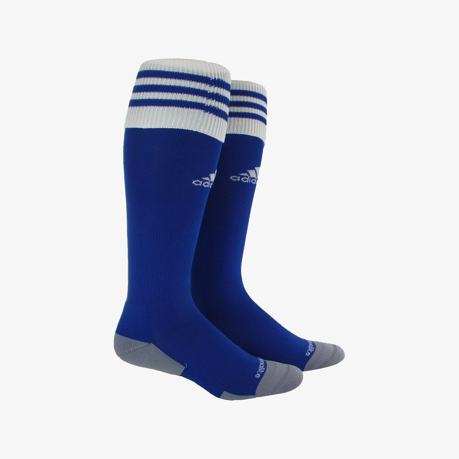 Copa Zone Cushion 2.0 Soccer Socks Small - Royal/White - 5130040-ADIDAS by Adidas | Available at Niky's Sports