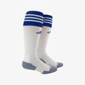 Copa Zone Cushion 2.0 Soccer Socks Large - White/Royal - 5130157-ADIDAS by Adidas | Available at Niky's Sports