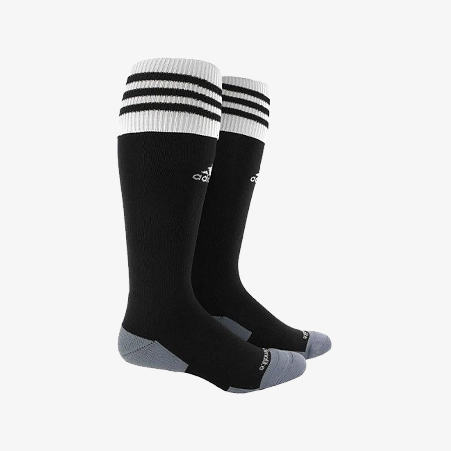 adidas Copa Zone Soccer Socks Black/White Small - 5130206-ADIDAS by Adidas | Available at Niky's Sports