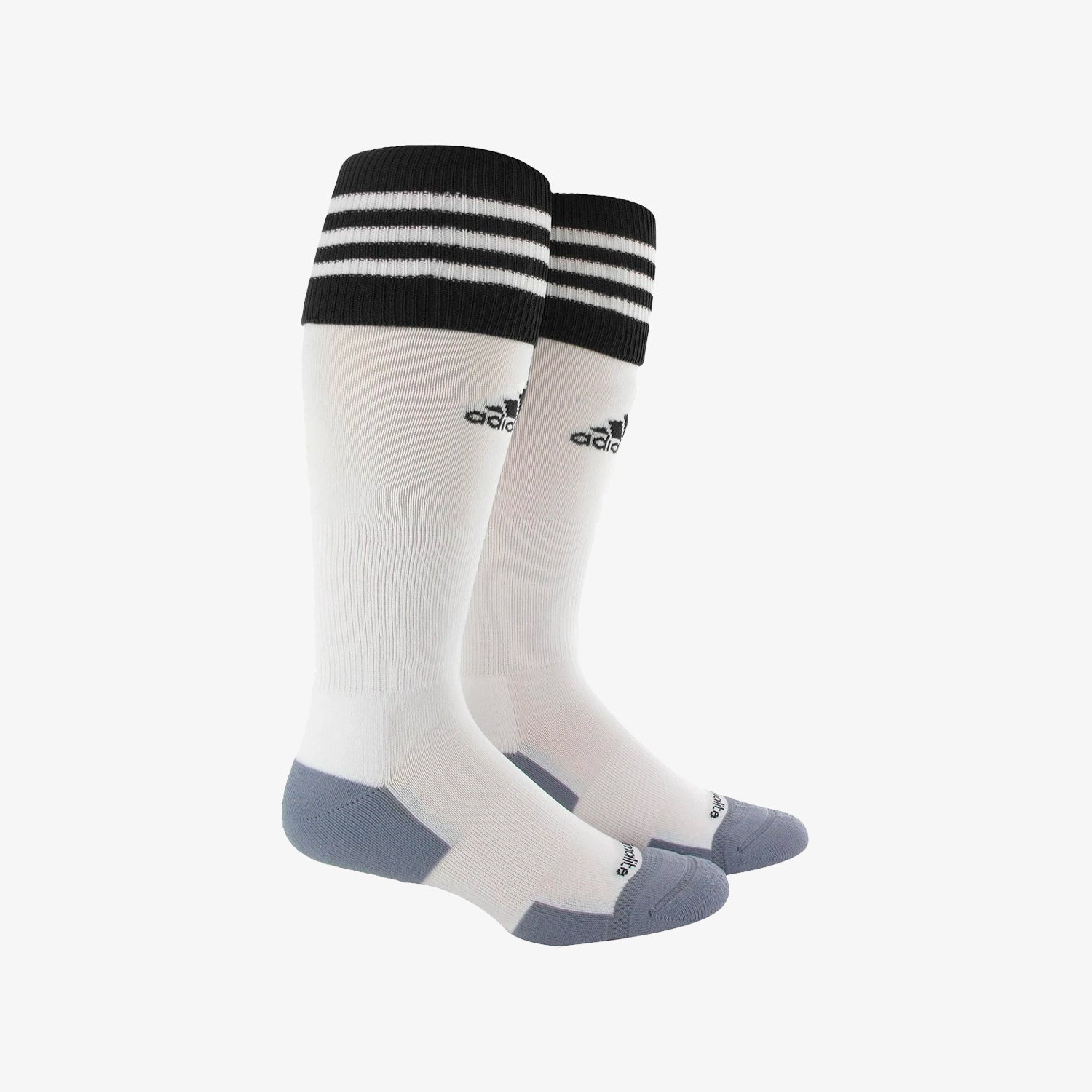 Copa Zone Cushion 2.0 Soccer Socks Medium - White/Black