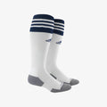 adidas Copa Zone Soccer Socks White/Navy Medium