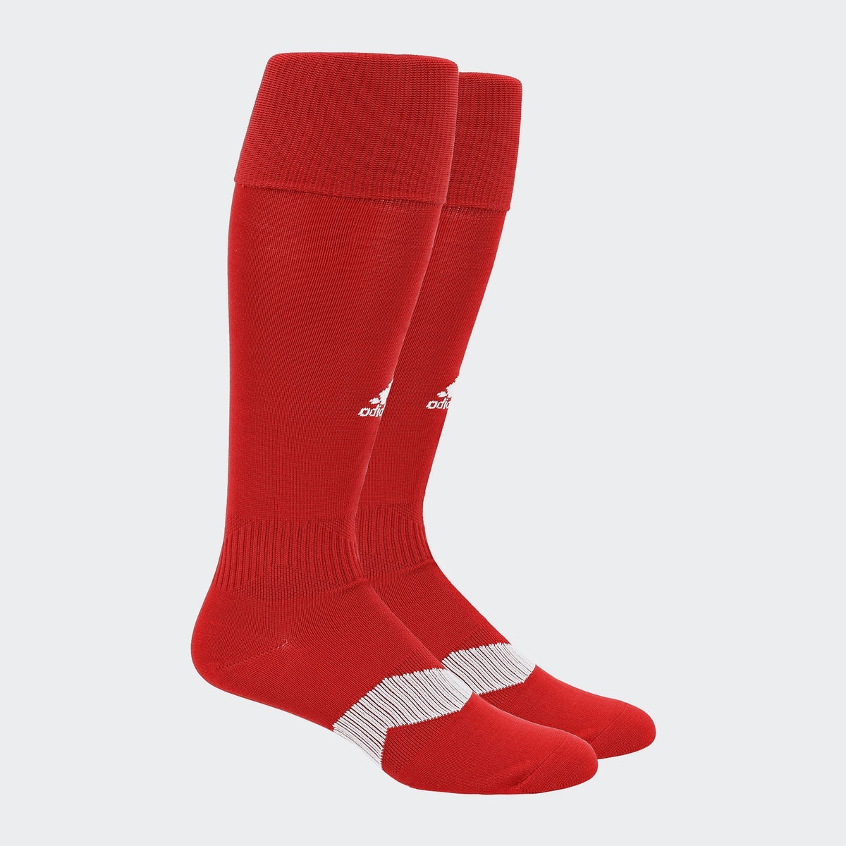 Metro IV Soccer Socks - Red - 5137789D-ADIDAS by Adidas | Available at Niky&#39;s Sports