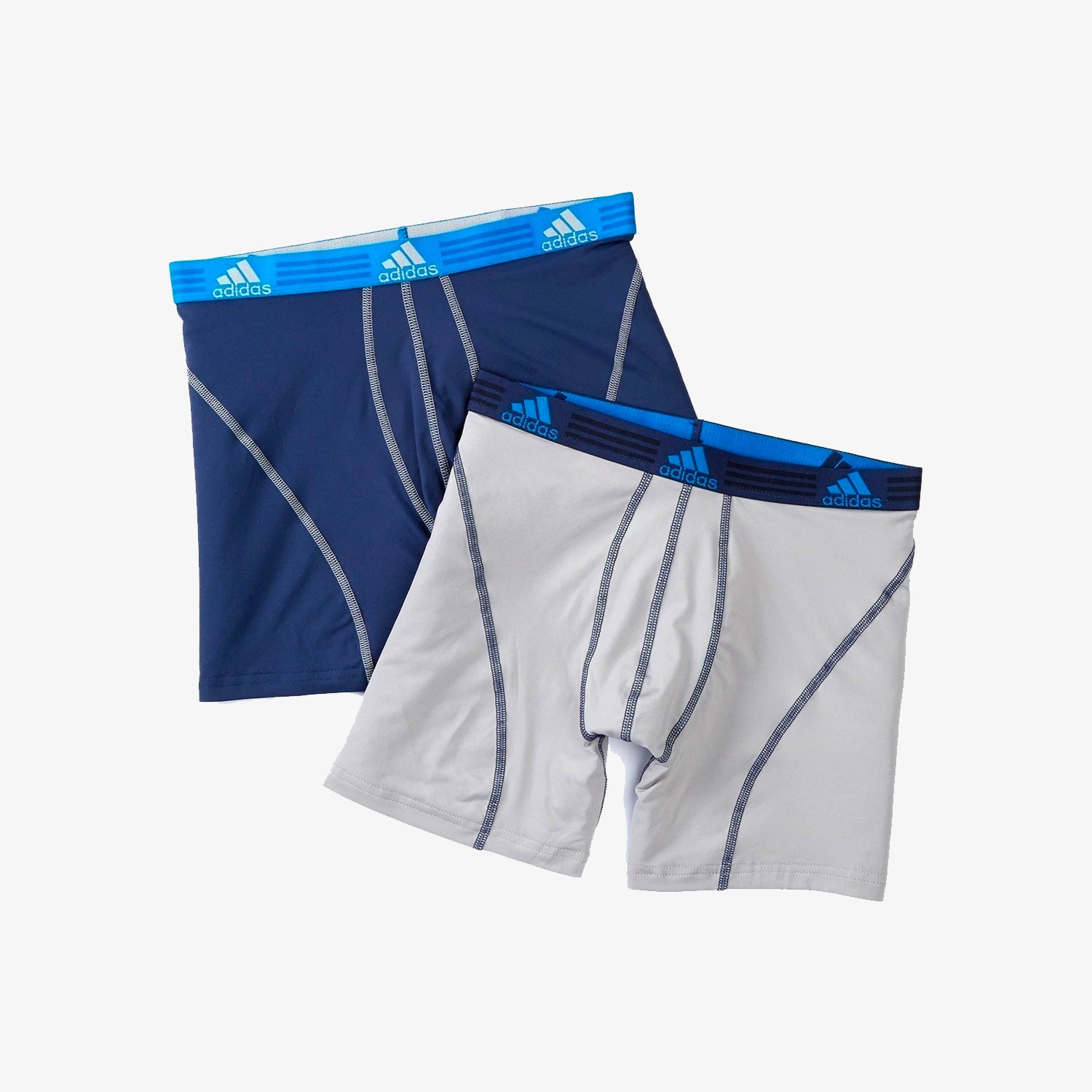 Men's Climalite Performance Boxer Brief Underwear (2 Pack) - 5138390-ADIDAS by Adidas | Available at Niky's Sports