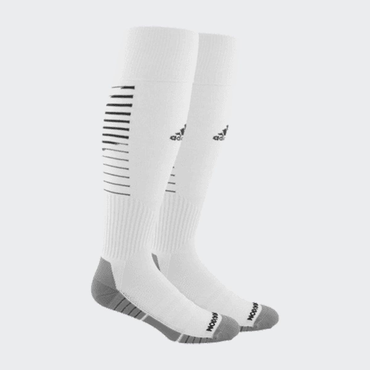 Team Speed II Socks - White/Black - 5145731C-ADIDAS by Adidas | Available at Niky&#39;s Sports