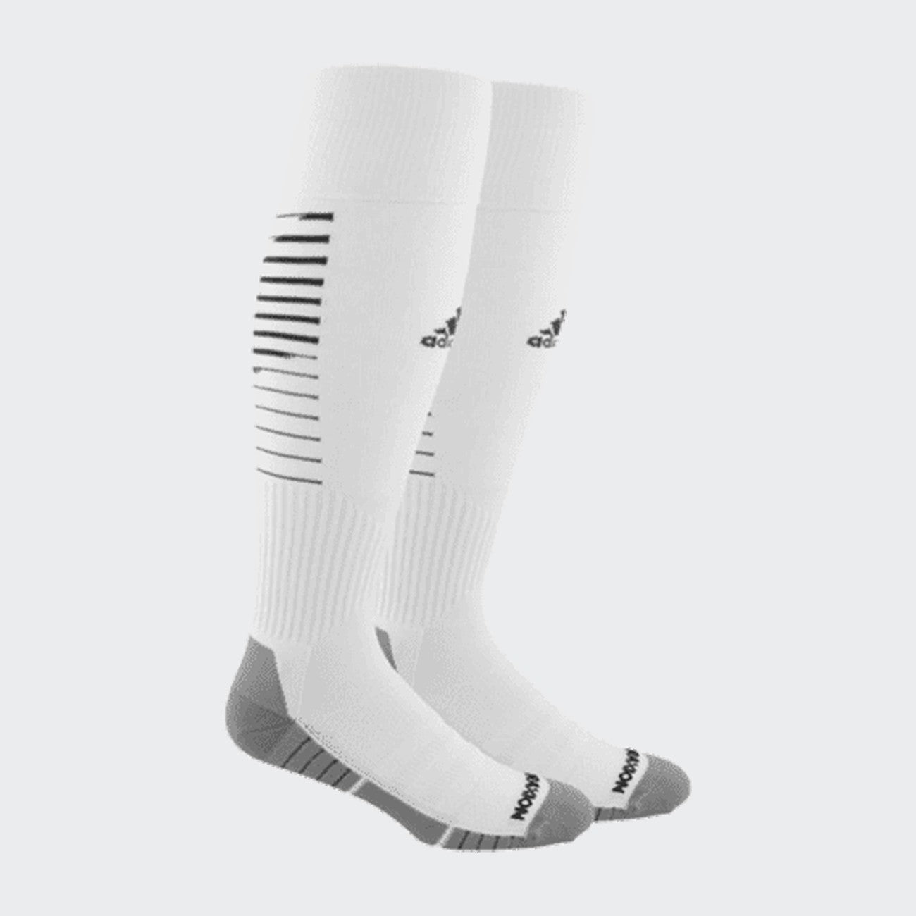adidas Team Speed II Socks - White/Black Large - 5145731D-ADIDAS by Adidas | Available at Niky's Sports