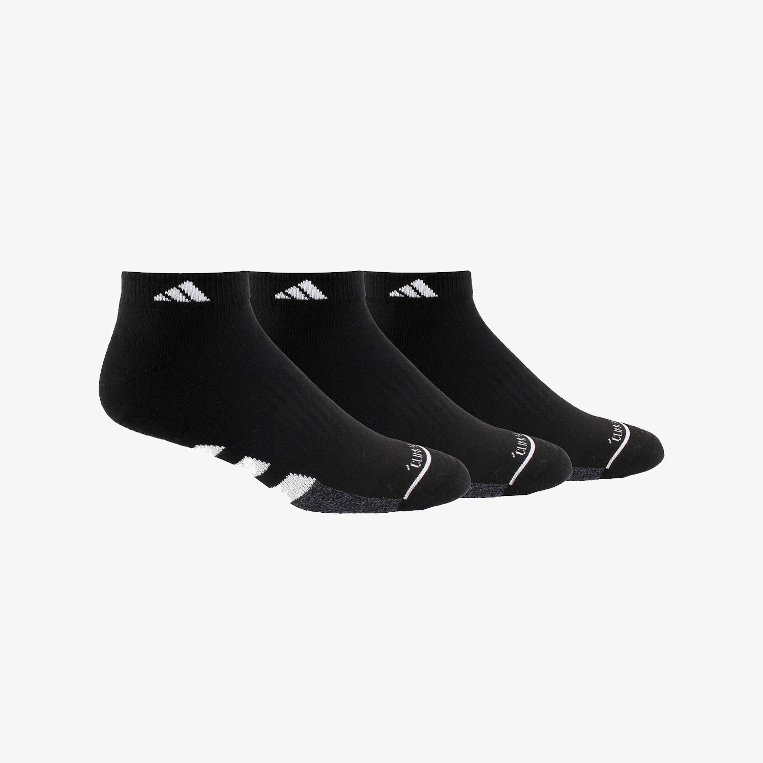 Cushion II 3-pack Lowcut - Black - 5148048-ADIDAS by Adidas | Available at Niky's Sports