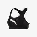 Women's PWRSHAPE Forever Logo Top - Black/White - 515991-10-PUMA by Puma | Available at Niky's Sports