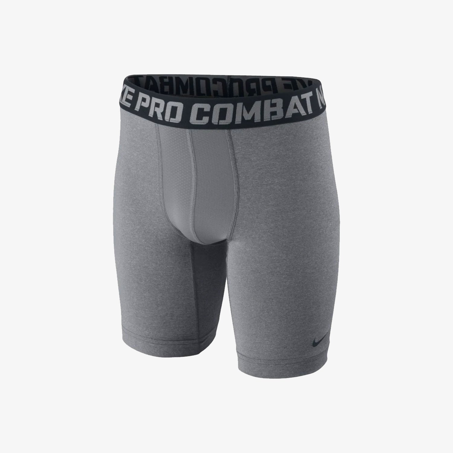 Youth Nike Pro Core Compression Slider Shorts - Grey
