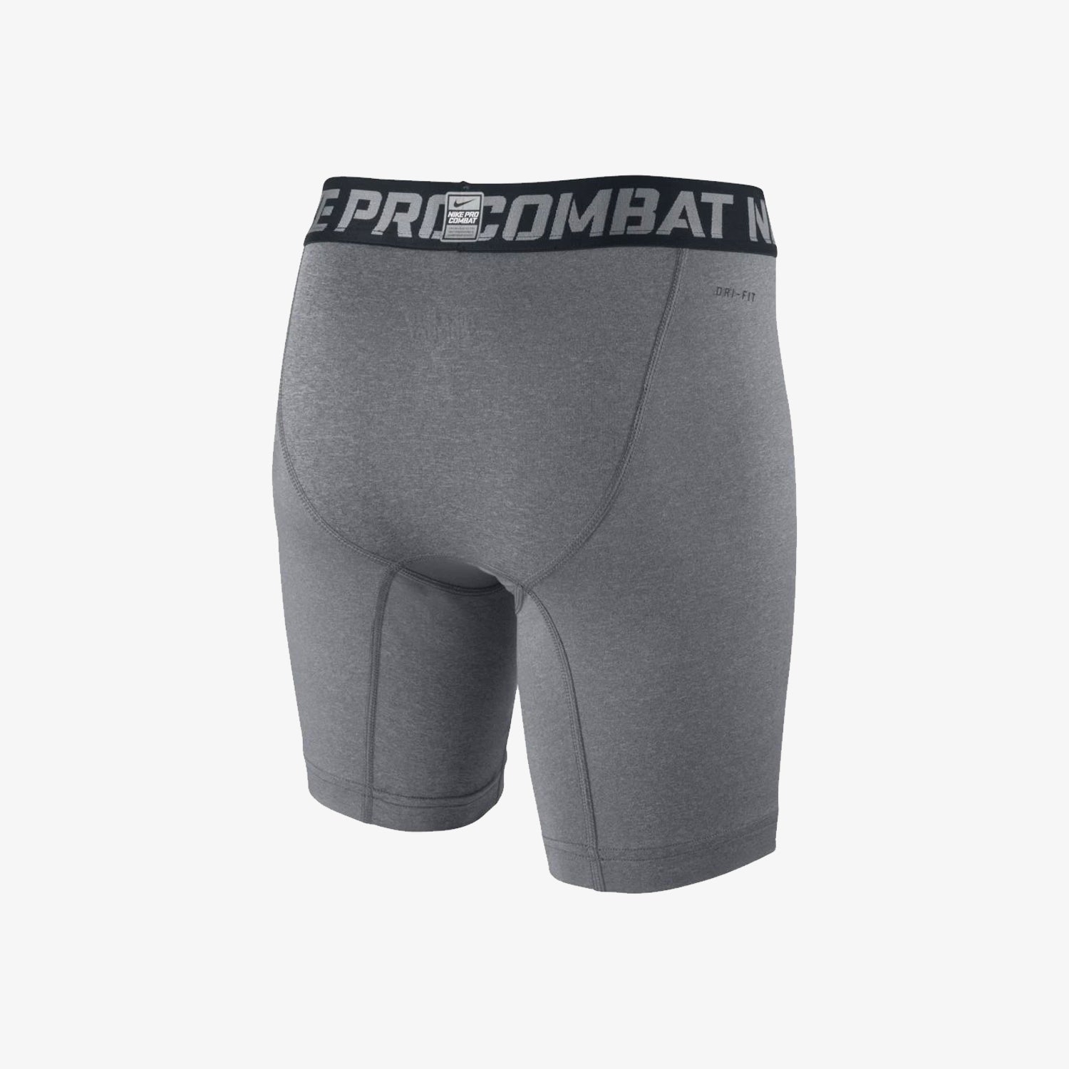 Youth Nike Pro Core Compression Slider Shorts - Grey