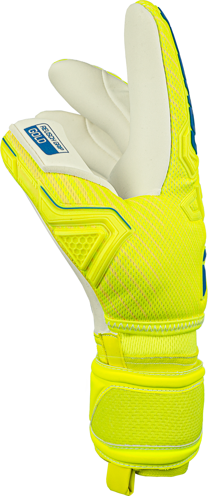 Reusch ATTRAKT FREEGEL GOLD FINGER SUPPORT GOALKEEPER GLOVE