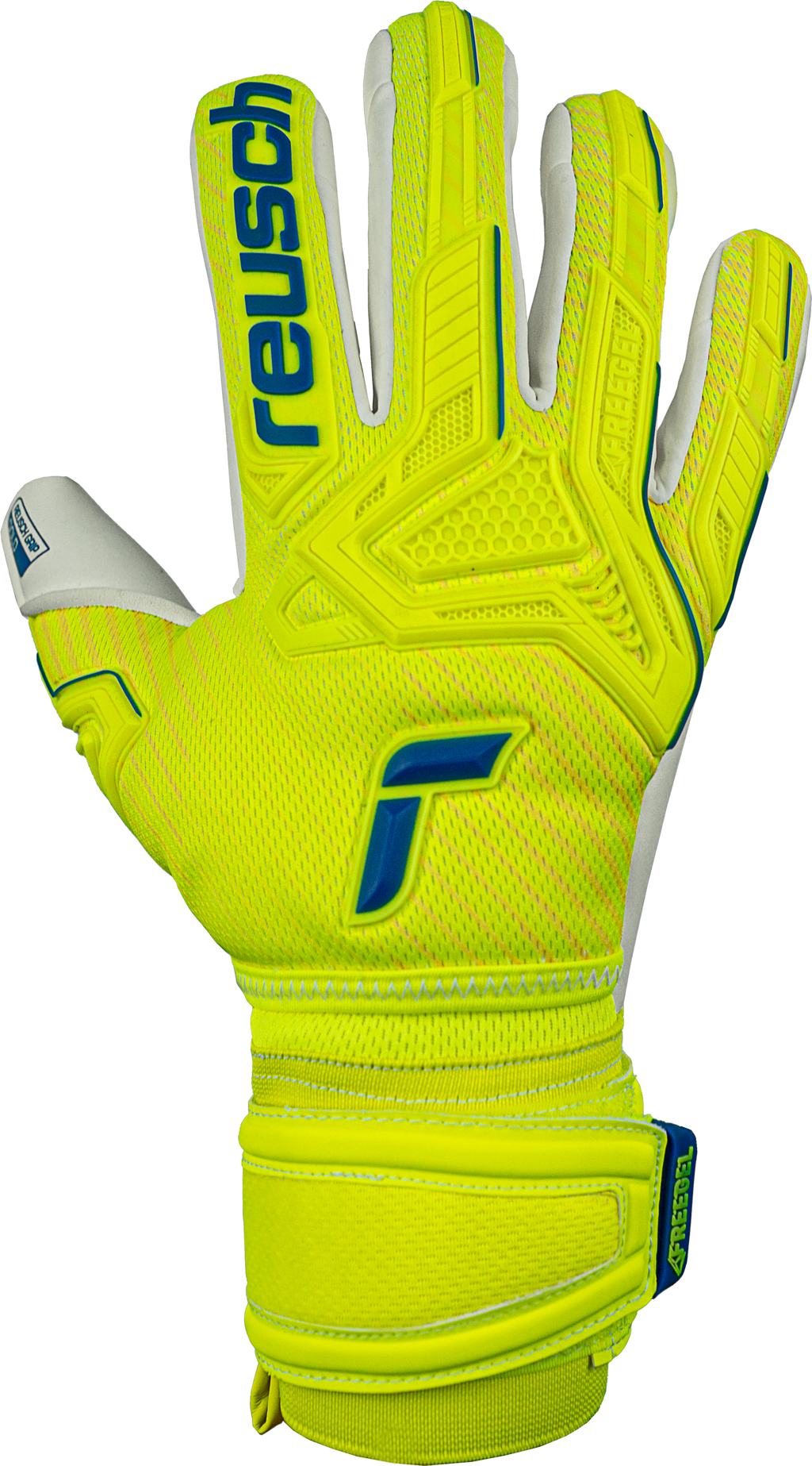 Reusch ATTRAKT FREEGEL GOLD FINGER SUPPORT GOALKEEPER GLOVE
