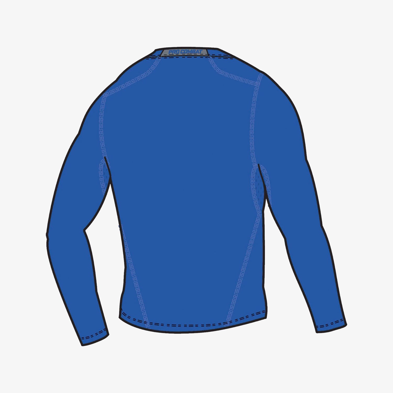 Men's Core 2.0 Compression Long Sleeve Top Blue - 533332-494-NIKE by Nike | Available at Niky's Sports