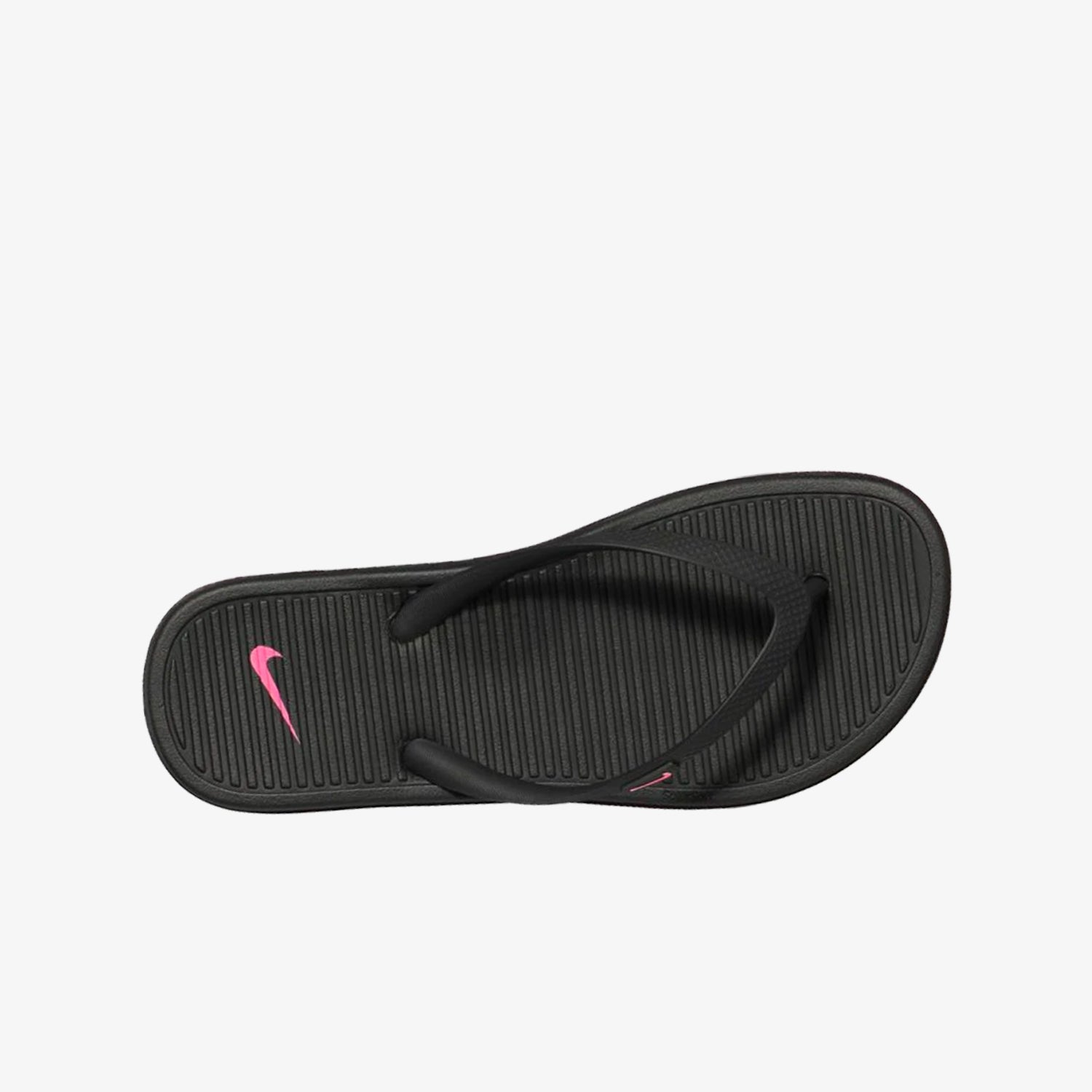 Girls' Solarsoft Thong Sandals Black/Pink