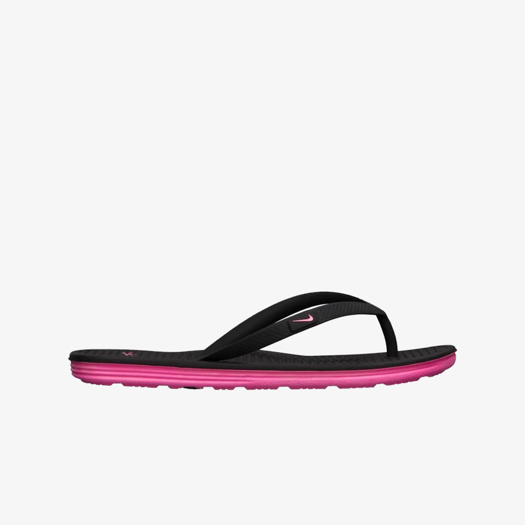 Girls' Solarsoft Thong II Sandals - Black/Pink